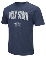 Colosseum Men's Utah State Aggies Navy T-Shirt