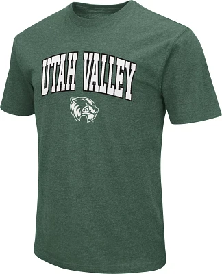 Colosseum Men's Utah Valley Wolverines Green T-Shirt
