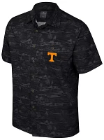 Colosseum Men's Tennessee Volunteers Orange Ozark Camp Button Down Shirt