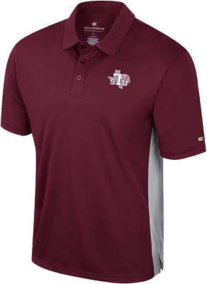 Colosseum Men's Texas Southern Tigers Maroon Set Polo