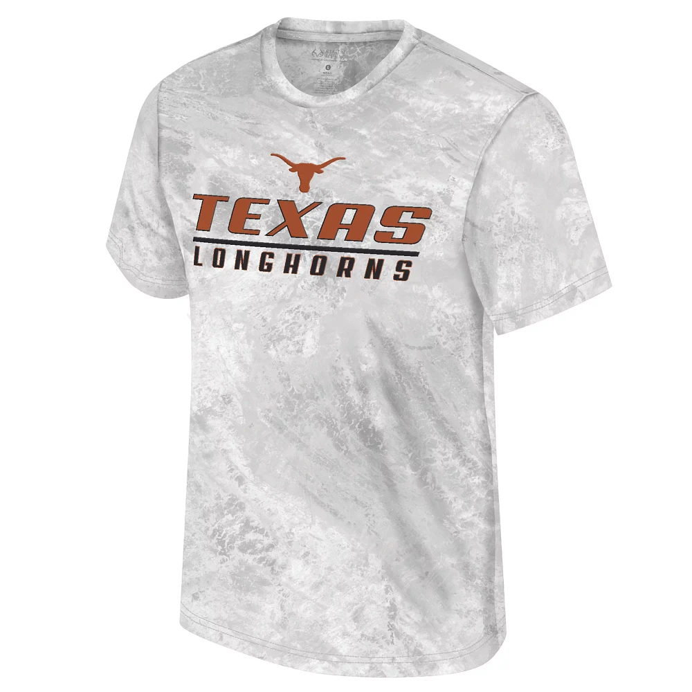 Colosseum Men's Texas Longhorns Whiteout Huron Performance T-Shirt