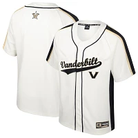 Colosseum Men's Vanderbilt Commodores Cream Ruth Replica Baseball Jersey