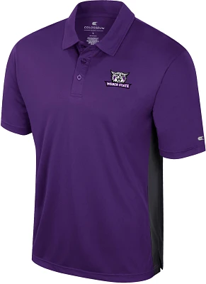 Colosseum Men's Weber State Wildcats Purple Set Polo