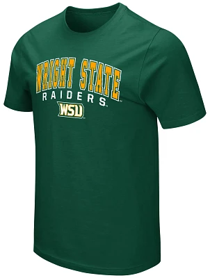 Colosseum Men's Wright State Raiders Green T-Shirt