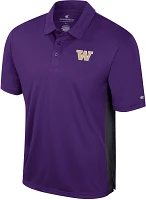 Colosseum Men's Washington Huskies Purple Set Polo