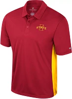 Colosseum Men's Iowa State Cyclones Cardinal Set Polo