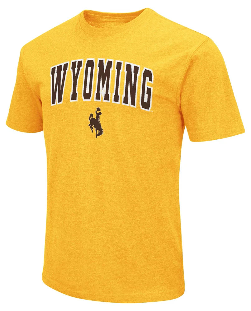 Colosseum Men's Wyoming Cowboys Gold T-Shirt