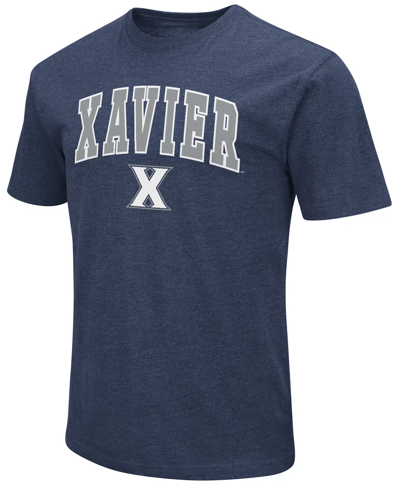 Colosseum Men's Xavier Musketeers Navy T-Shirt