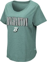 Colosseum Women's Binghamton Bearcats Green T-Shirt