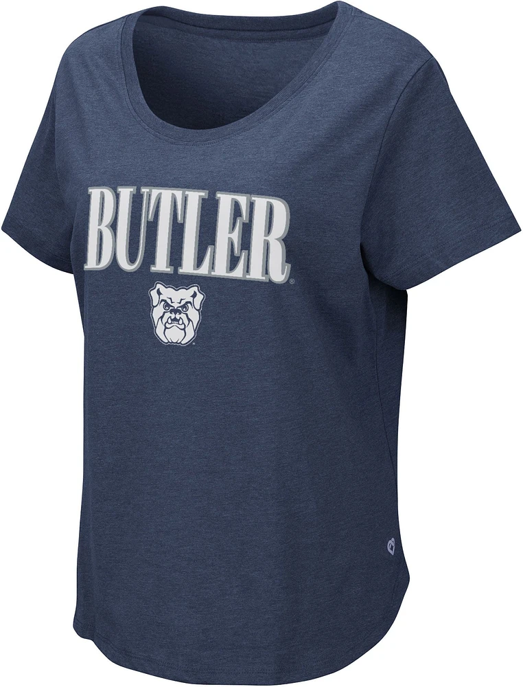 Colosseum Women's Butler Bulldogs Navy T-Shirt