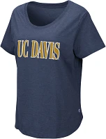 Colosseum Women's UC Davis Aggies Navy T-Shirt