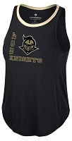 Colosseum Women's UCF Knights Black Whistle Down Swing Tank Top