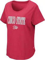 Colosseum Women's Chico State Wildcats Crimson T-Shirt