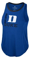 Colosseum Women's Duke Blue Devils Royal Whistle Down Swing Tank Top