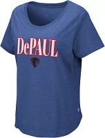 Colosseum Women's DePaul Blue Demons Royal T-Shirt