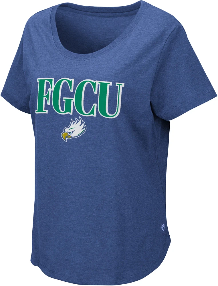 Colosseum Women's Florida Gulf Coast Eagles Royal T-Shirt