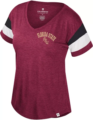 Colosseum Women's Florida State Seminoles Garnet Delacroix T-Shirt