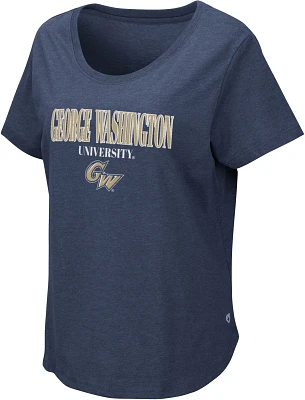 Colosseum Women's George Washington Colonials Navy T-Shirt