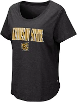 Colosseum Women's Kennesaw State Owls Black T-Shirt