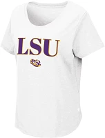 Colosseum Women's LSU Tigers White T-Shirt