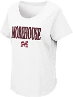Colosseum Women's Morehouse College Maroon Tigers White T-Shirt