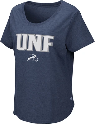 Colosseum Women's North Florida Ospreys Navy T-Shirt