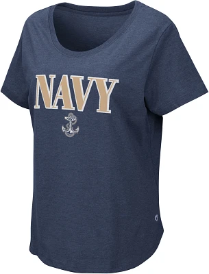 Colosseum Women's Navy Midshipmen T-Shirt