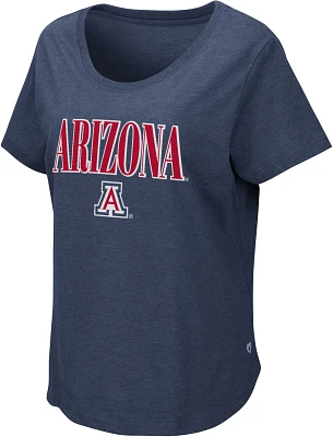 Colosseum Women's Arizona Wildcats Navy T-Shirt