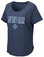 Colosseum Women's St. Mary's Gaels Navy T-Shirt