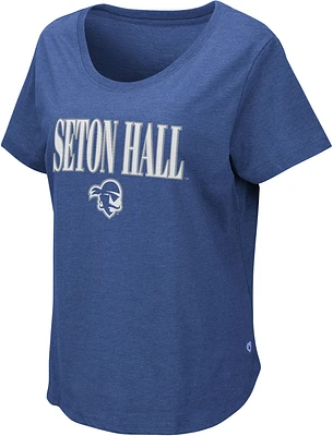 Colosseum Women's Seton Hall Pirates Royal T-Shirt