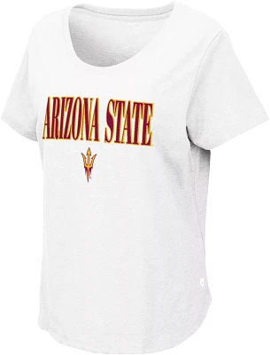 Colosseum Women's Arizona State Sun Devils White T-Shirt