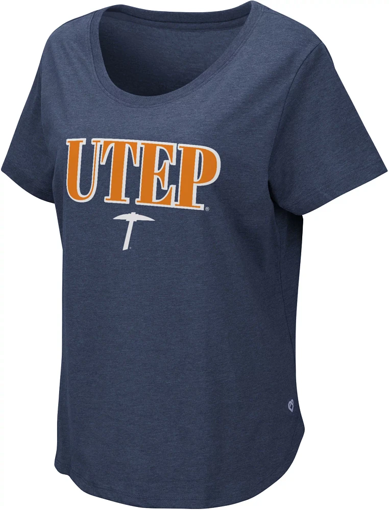 Colosseum Women's UTEP Miners Navy T-Shirt