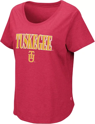 Colosseum Women's Tuskegee Golden Tigers Crimson T-Shirt