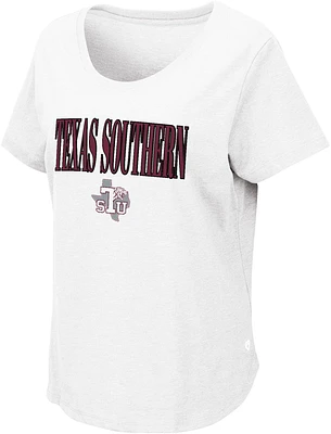 Colosseum Women's Texas Southern Tigers White T-Shirt