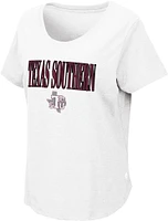 Colosseum Women's Texas Southern Tigers White T-Shirt