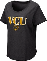 Colosseum Women's VCU Rams Black T-Shirt