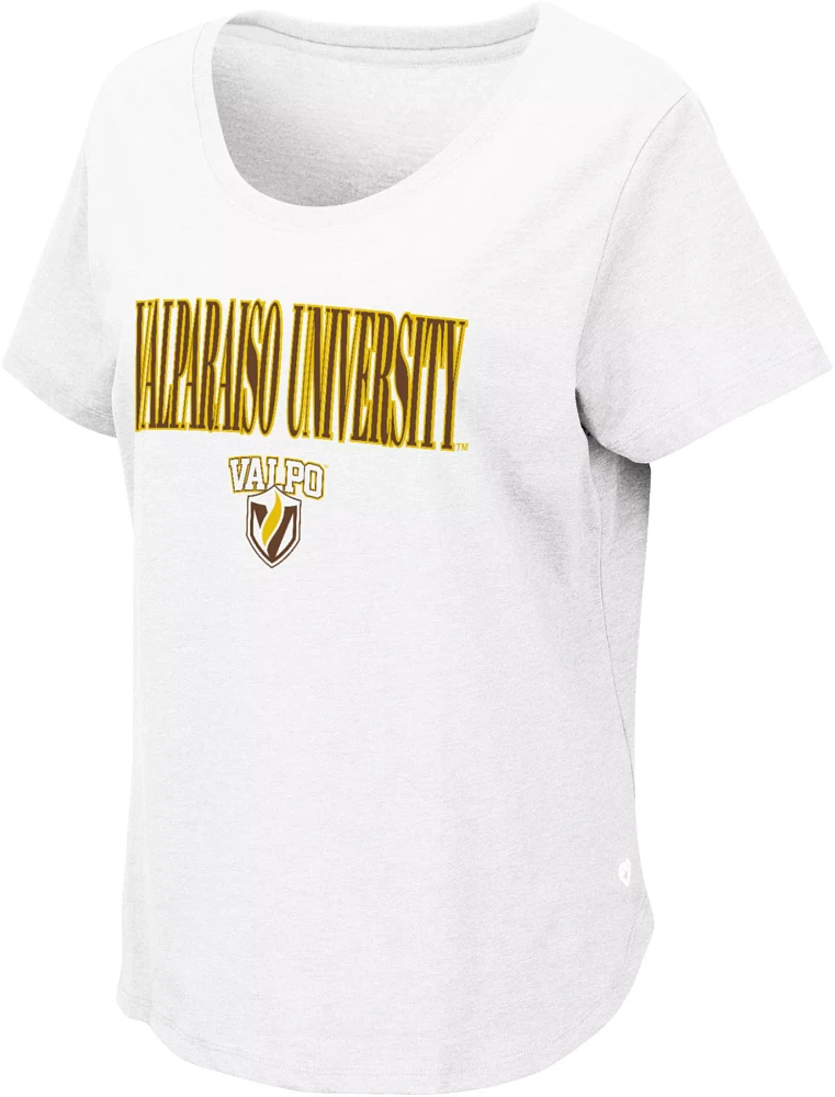 Colosseum Women's Valparaiso Beacons White T-Shirt