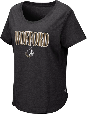 Colosseum Women's Wofford Terriers Black T-Shirt