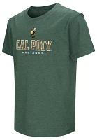 Colosseum Youth Cal Poly Mustangs Green T-Shirt