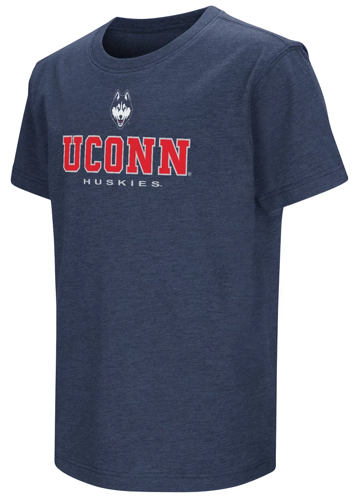 Colosseum Youth UConn Huskies Navy T-Shirt