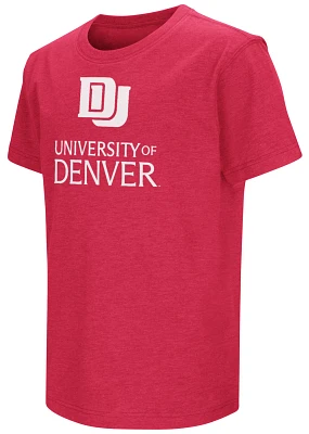 Colosseum Youth Denver Pioneers Red T-Shirt