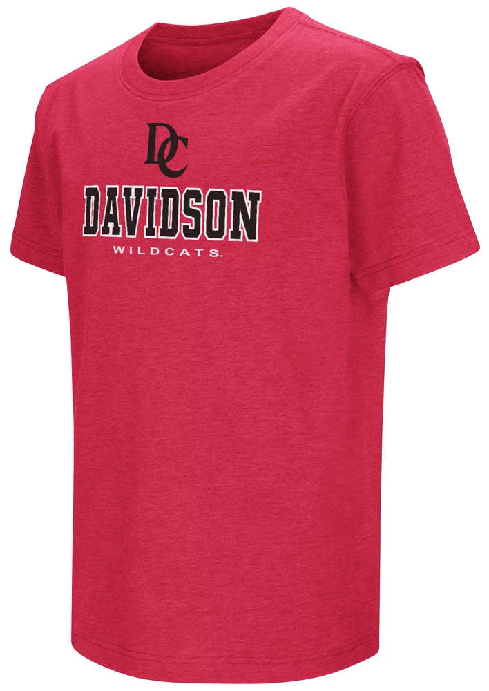 Colosseum Youth Davidson Wildcats Red T-Shirt