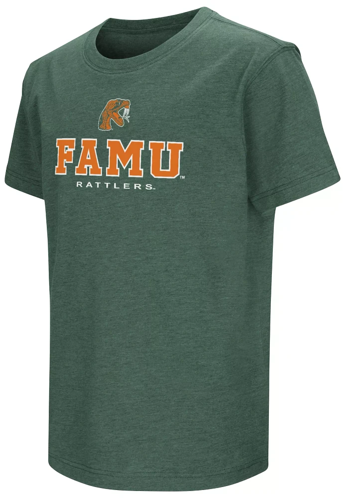 Colosseum Youth Florida A&M Rattlers Green T-Shirt