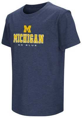 Colosseum Youth Michigan Wolverines Navy T-Shirt