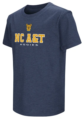 Colosseum Youth North Carolina A&T Aggies Navy T-Shirt