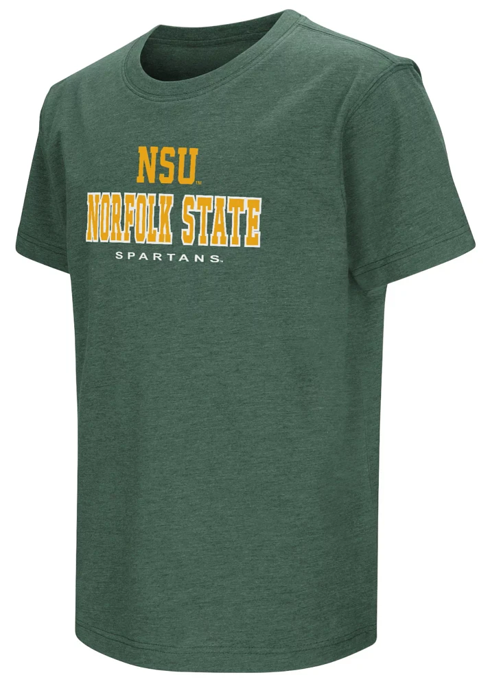 Colosseum Youth Norfolk State Spartans Green T-Shirt