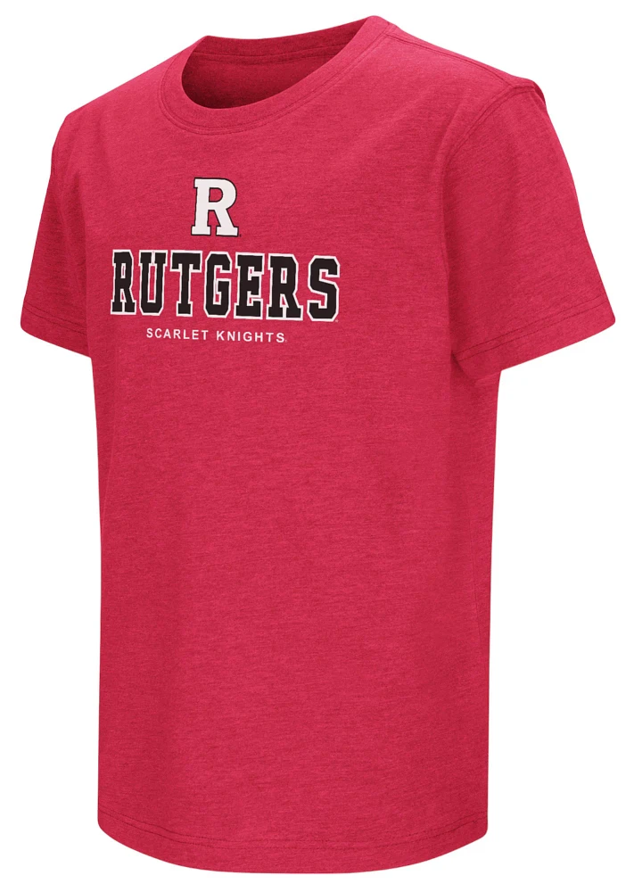 Colosseum Youth Rutgers Scarlet Knights Red T-Shirt