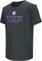 Colosseum Youth TCU Horned Frogs Black T-Shirt