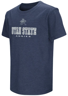 Colosseum Youth Utah State Aggies Navy T-Shirt