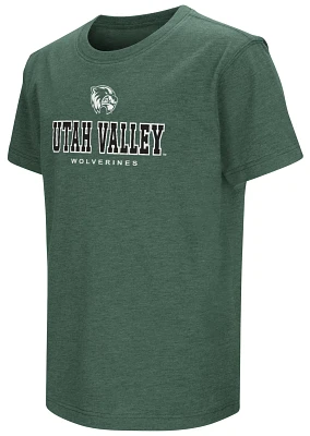 Colosseum Youth Utah Valley Wolverines Green T-Shirt